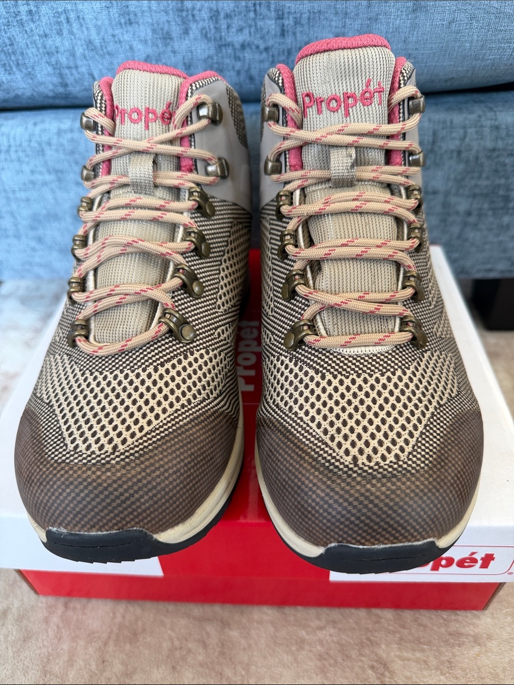 Propet Women’s Conni Round Toe Hiking Casual Boots 6XX Wide